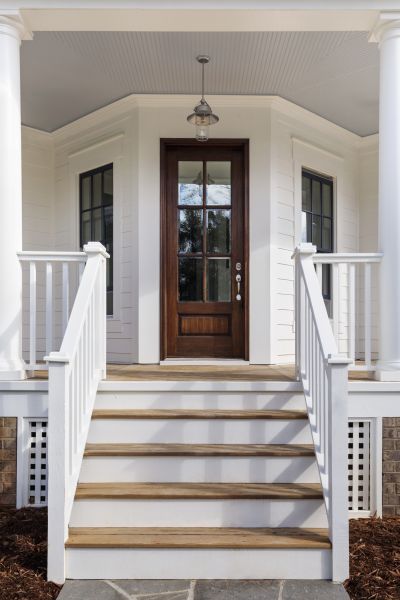 Stoop Railing Installation in Springfield