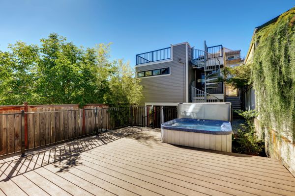 Hot Tub Deck Installation in Springfield