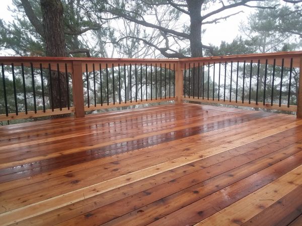Cedar Deck Repair in Springfield
